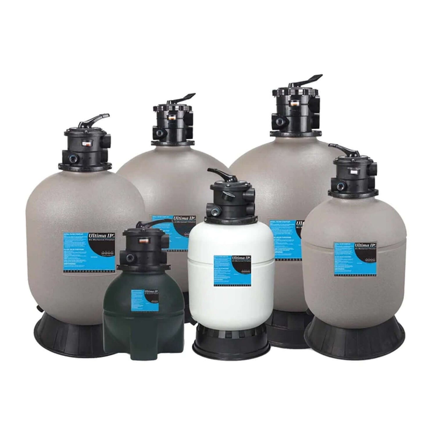 Aqua Ultraviolet Ultima II Filter - 1,000 to 60,000 Gallon Pond Max beadless bio-tube pond filter system lineup