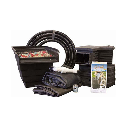 Eco-Series pond kit-Complete for a 6' x 6' pond - Living Water Aeration