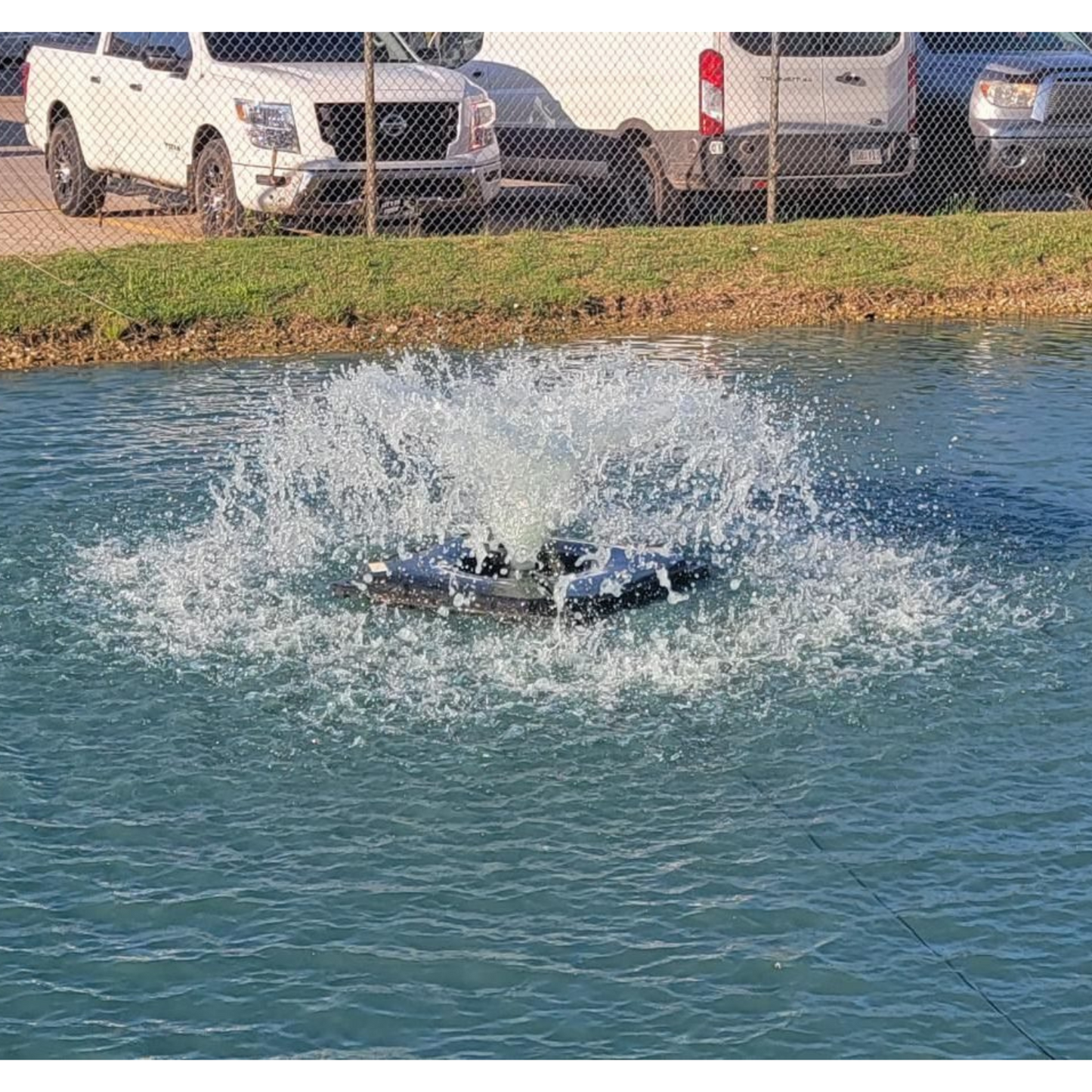 Outdoor Water Solutions Aerify SW Solar Pond Fountain