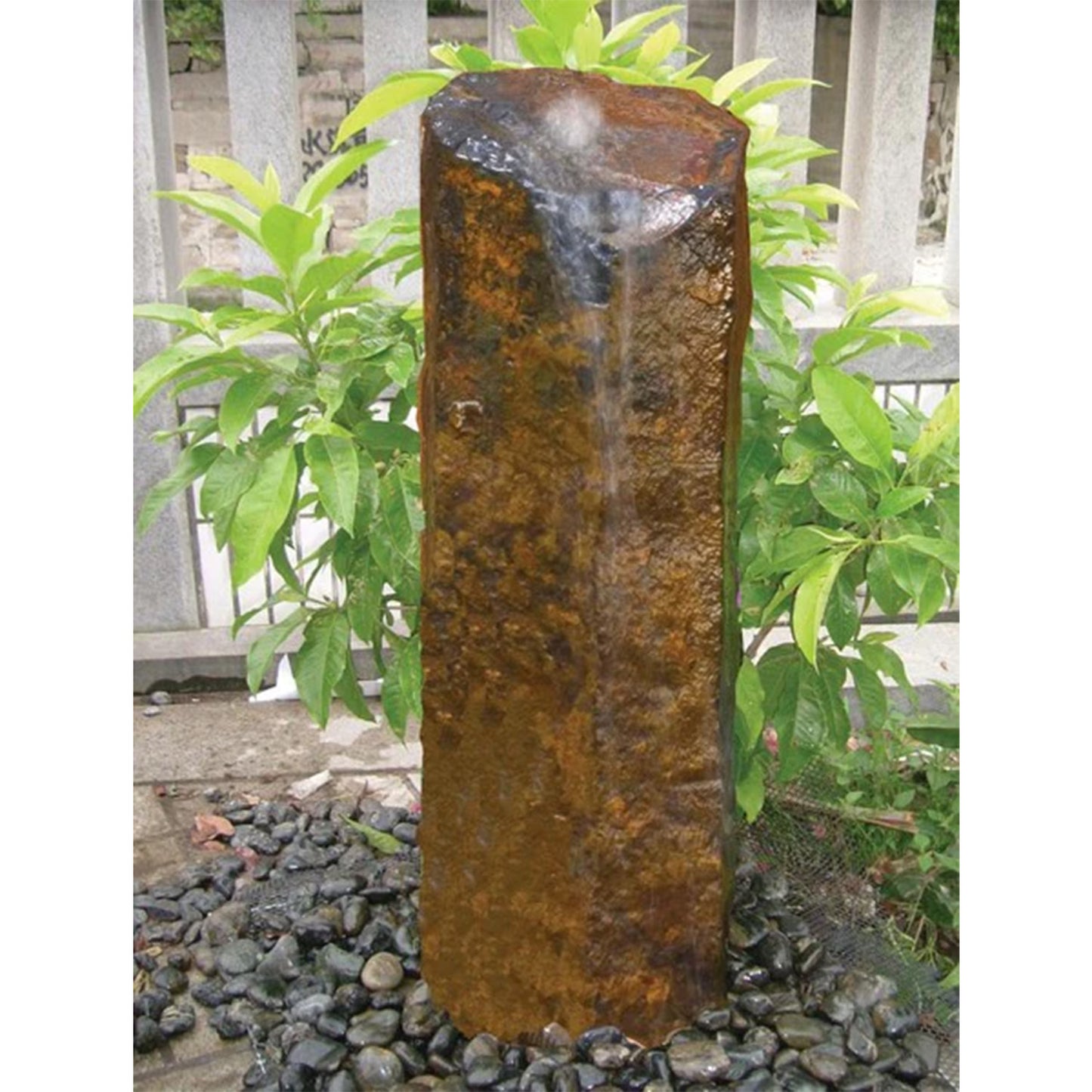 35" Sloped Basalt Column