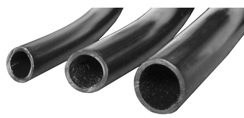 1/2 inch non-weighted pond aeration tubing 400 ft roll polyethylene flexible airline close-up