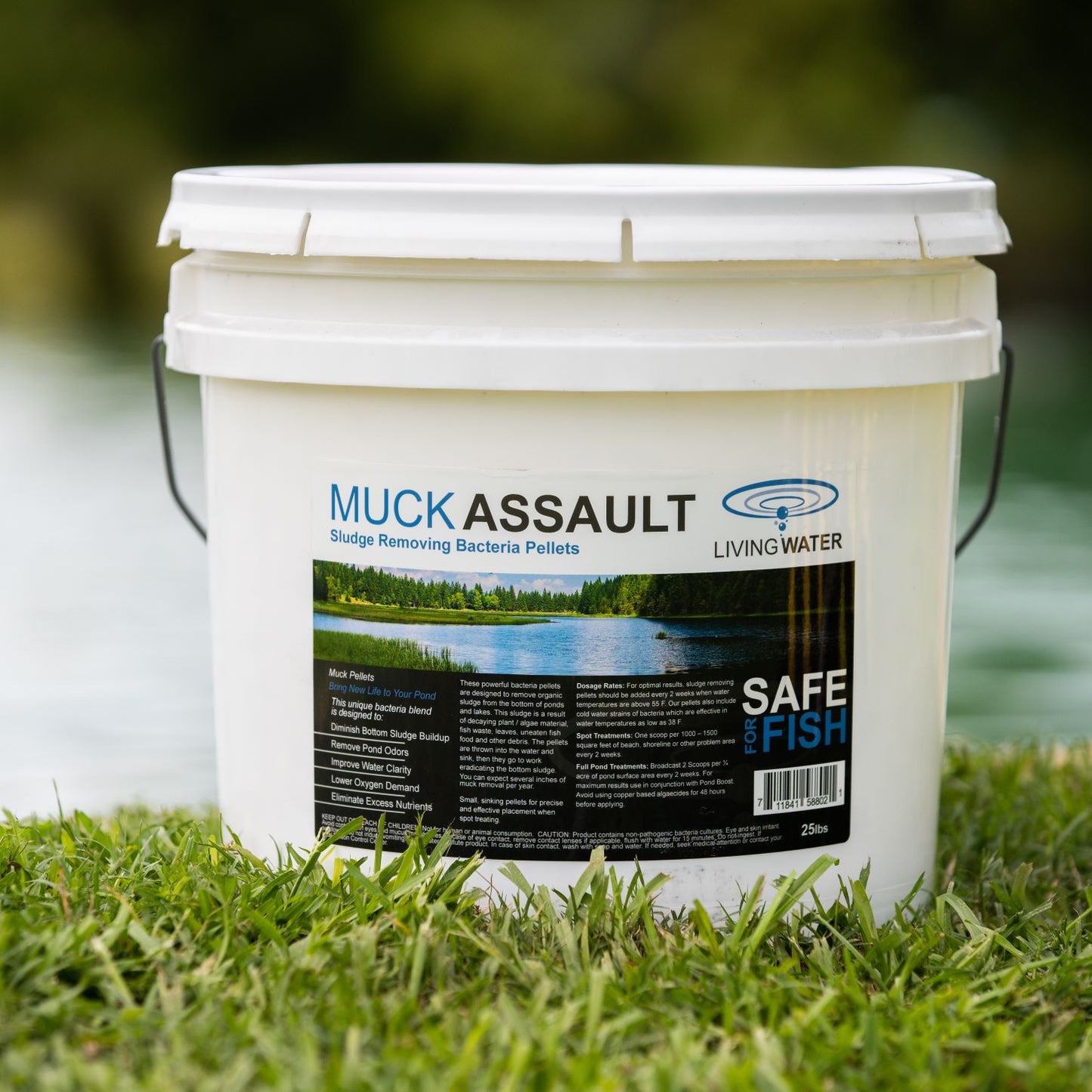 Muck Assault Sludge Remover Pellets - Living Water Aeration