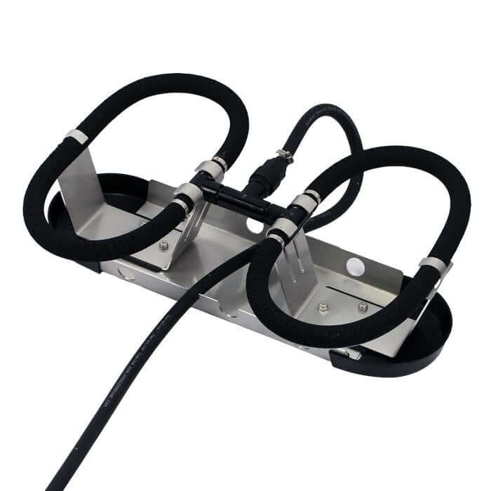 Kasco Marine Robust Aire Diffuser with stainless steel self-weighted base and dual diffuser heads for pond aeration