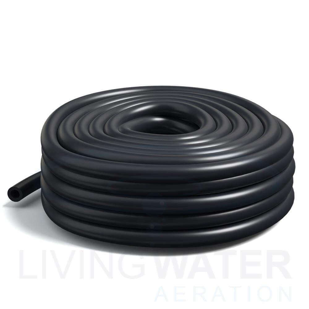 5/8 weighted pond aeration tubing 500 ft roll coiled black weighted PVC air hose for pond aeration systems