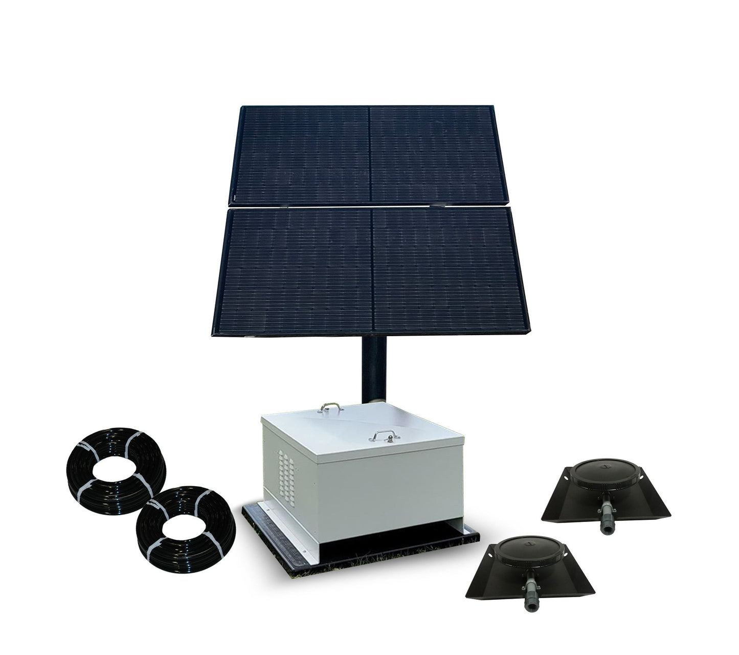 NightAir II™ Battery Back Up Solar Aerator - Living Water Aeration