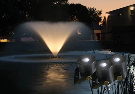 Kasco 3 LED Light Fountain Lighting Kit - Living Water Aeration