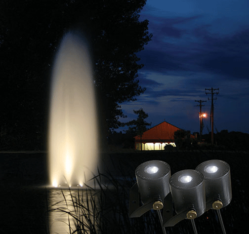 LED - 6 Light Kit (Light Kit Only) Kasco 6 LED Light Fountain Lighting Kit