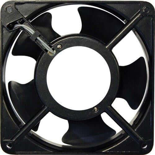 Large Lockable Steel Cabinet high-volume cooling fan for compressor cabinet ventilation