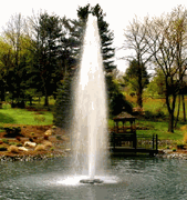 Otterbine Comet Floating Pond Fountain - Living Water Aeration