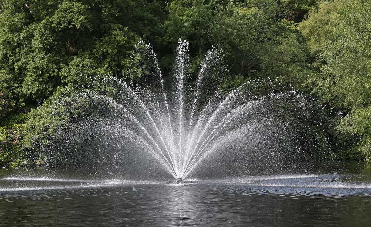 Otterbine Equinox Floating Pond Fountain