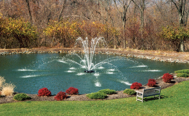 Otterbine Genesis Floating Pond Fountain - Living Water Aeration