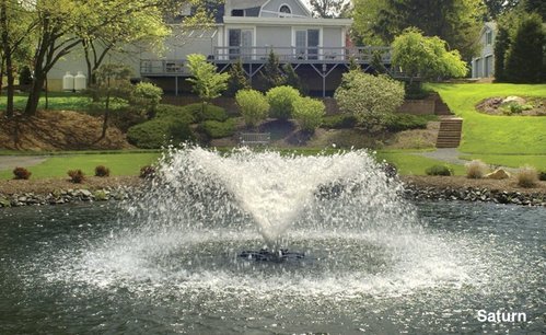 Otterbine Sun Burst Floating Pond Fountain - Living Water Aeration