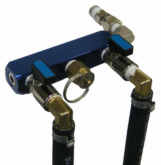 Valved Outlet Assembly (2 outlets) Manifold - Living Water Aeration