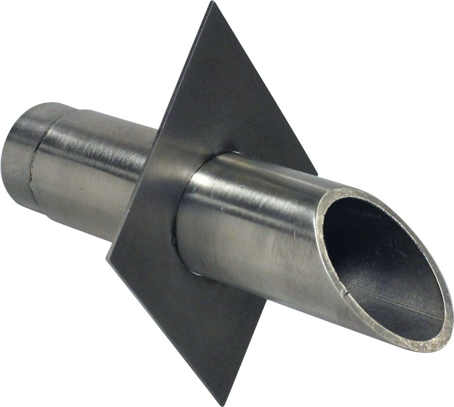 Vianti Falls Stainless Wall Scupper - Diamond.