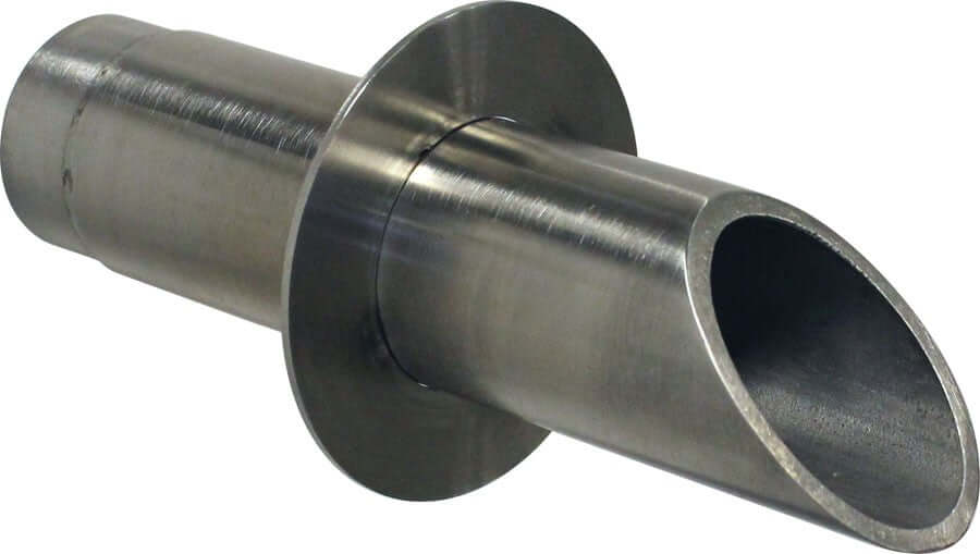 Vianti Falls Stainless Wall Scupper - Round.