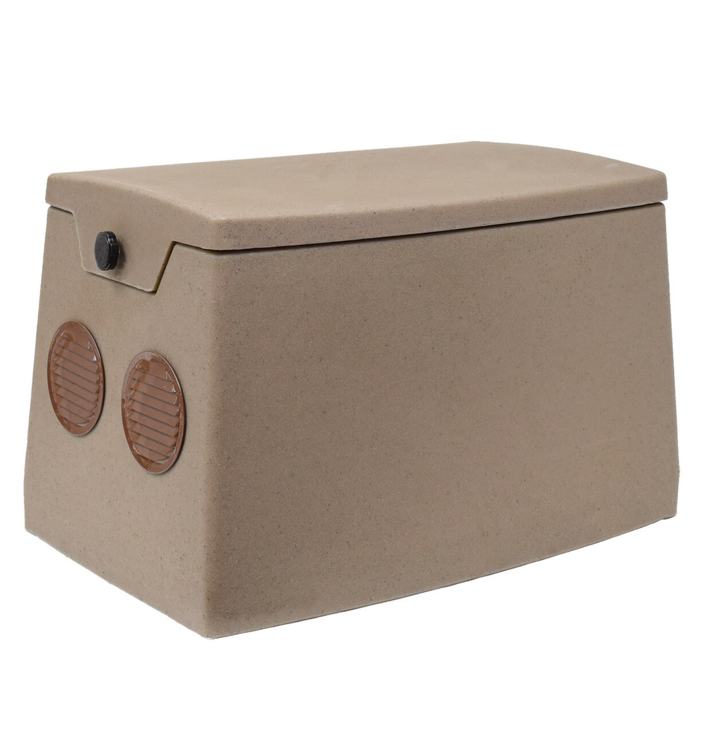 Weatherproof Pond Aerator Cabinet with Cooling Fan.