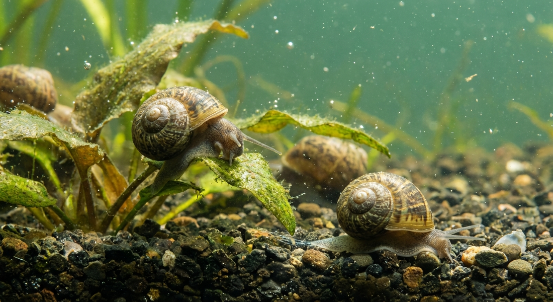Pond snail types identification and care guide