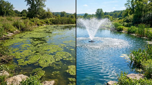 Do Pond Fountains Help with Algae?