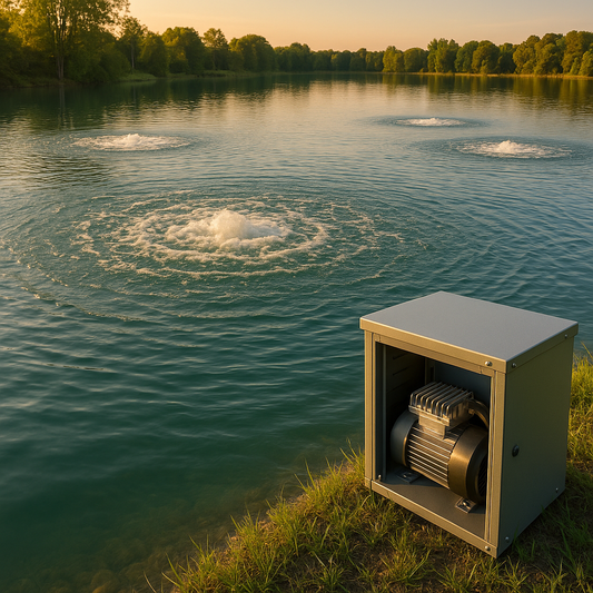 Large Pond & Lake Aeration Systems for 1+ Acres