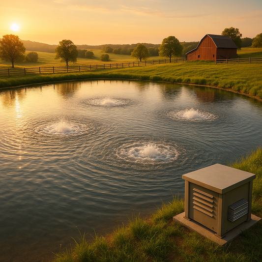 Pond Aerators for ½ to 1 Acre: Find Your Perfect System