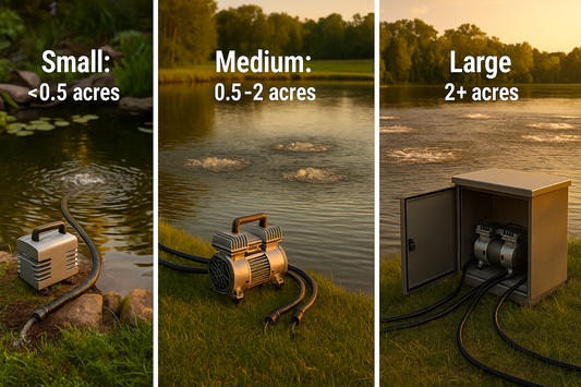 Shop Pond Aerators by Size: Perfectly Matched Systems