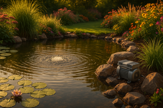 Small Pond Aerators for Gardens & Backyard Ponds