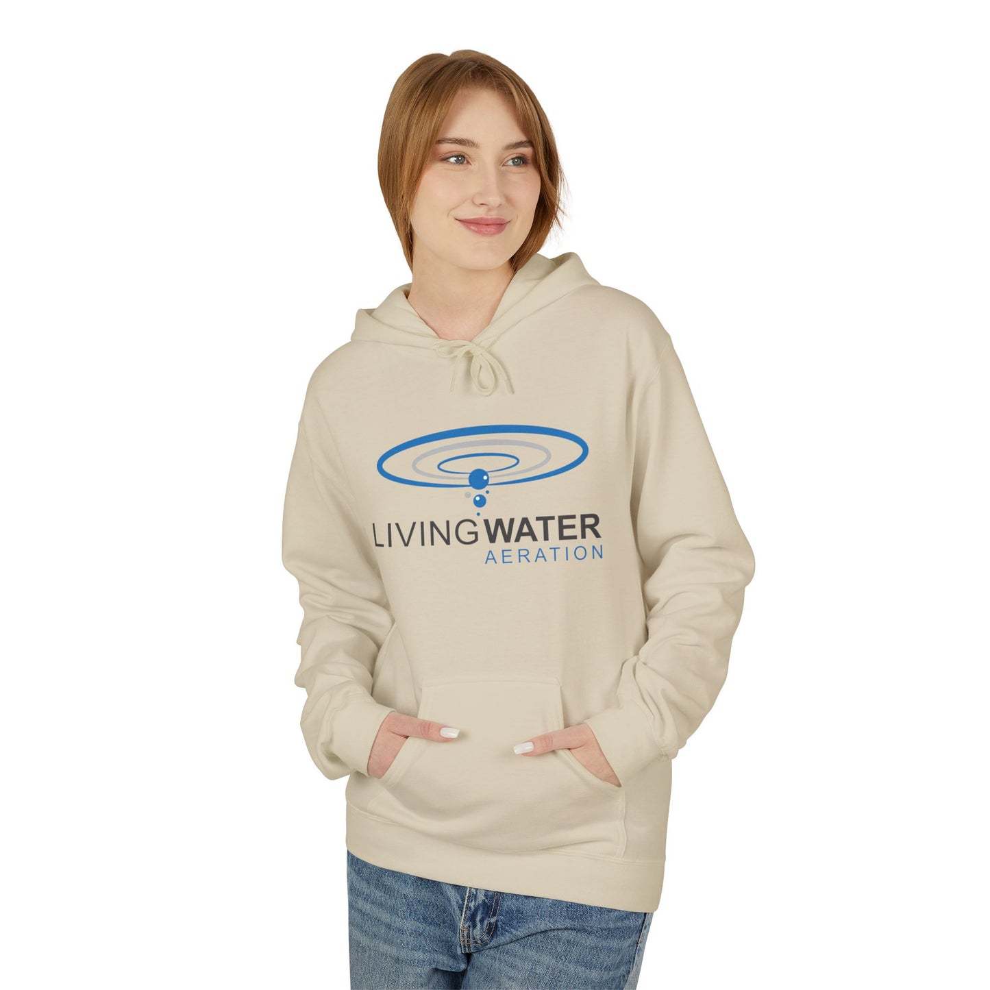 Living Water Aeration Logo Hoodie