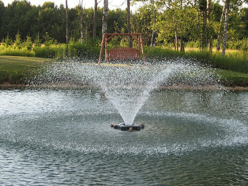 Kasco Solar VFX Display Fountain Pond Aerator - Living Water Aeration