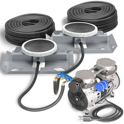 AirPro 1/2 HP Rocking Piston Pond Aerator Kit - For Ponds up to 2 Acres - Living Water Aeration