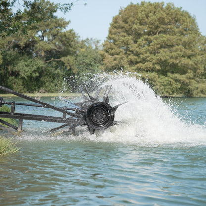 Bayou Blade Aerator — Tractor-Mounted PTO Paddlewheel Aeration System
