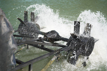 Bayou Blade Aerator — Tractor-Mounted PTO Paddlewheel Aeration System