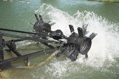 Bayou Blade Aerator — Tractor-Mounted PTO Paddlewheel Aeration System