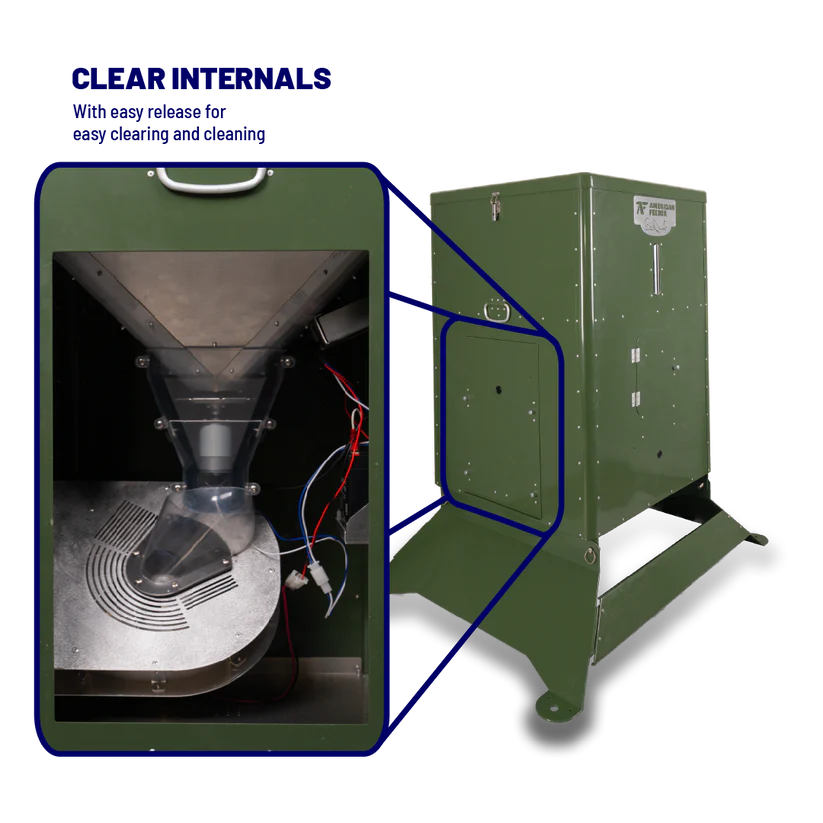 Bill Dance Series - Solar Powered Outdoor & Fish Feeder 425lb