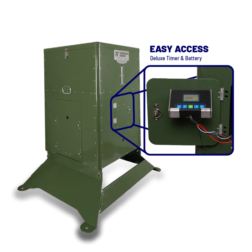 Bill Dance Series - Solar Powered Outdoor & Fish Feeder 425lb