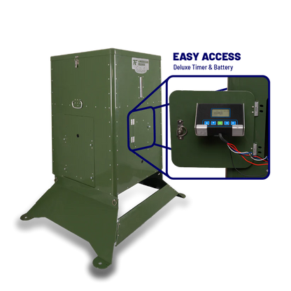 Bill Dance Series - Solar Powered Outdoor & Fish Feeder 425lb