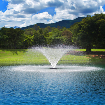 Kasco Solar VFX Display Fountain Pond Aerator - Living Water Aeration