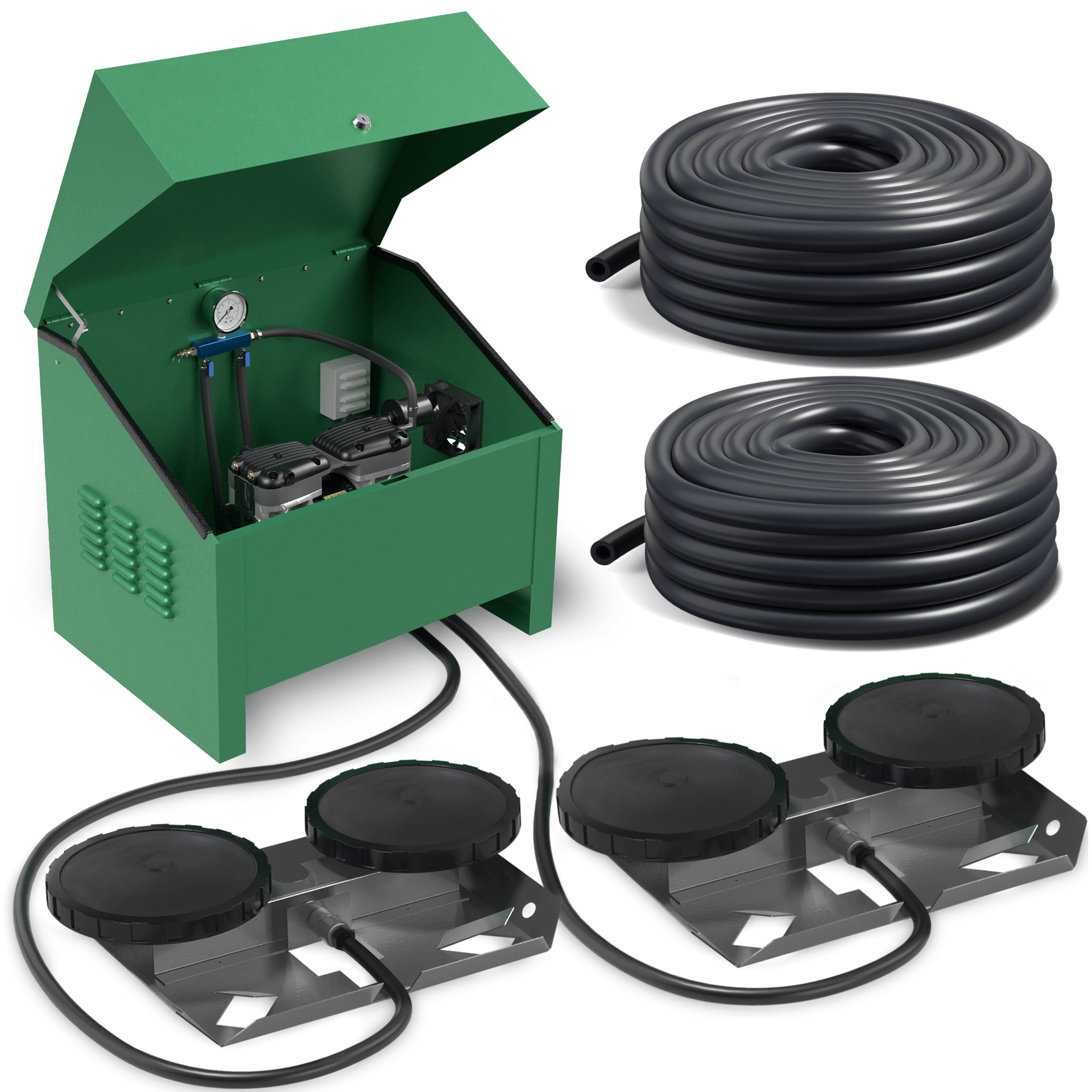 PAOCK(パオック) SSPOWER(エスエスパワー) エアドライバーキット AD-9KIT 2mvetro AirPro Deluxe Pond Aerator Kit - up to 2 Acre Ponds