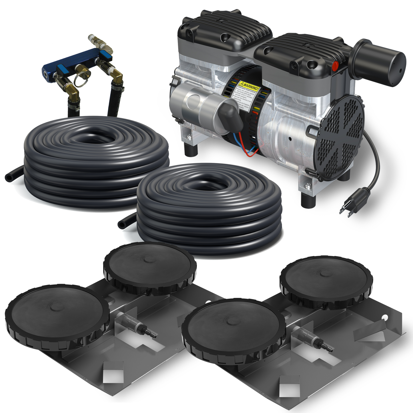 AirPro Rocking Piston Pond Aerator Kit - up to 2 Acres