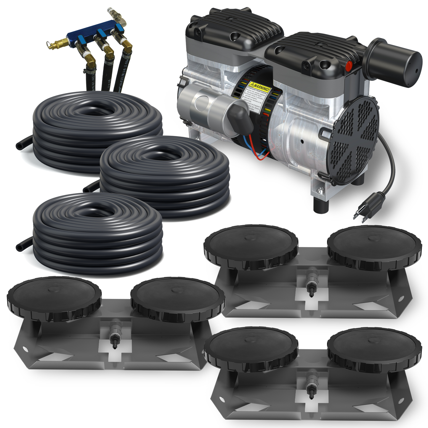 AirPro Rocking Piston Pond Aerator Kit - up to 3 acres