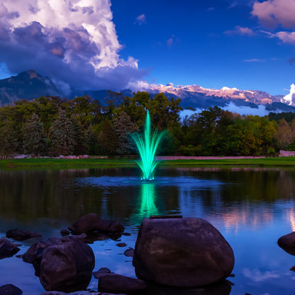 Scott Aerator The Amherst Pond Fountain - Living Water Aeration