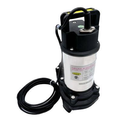 Easypro TH Series Stainless Steel Submersible Pond and Waterfall Pump - Living Water Aeration