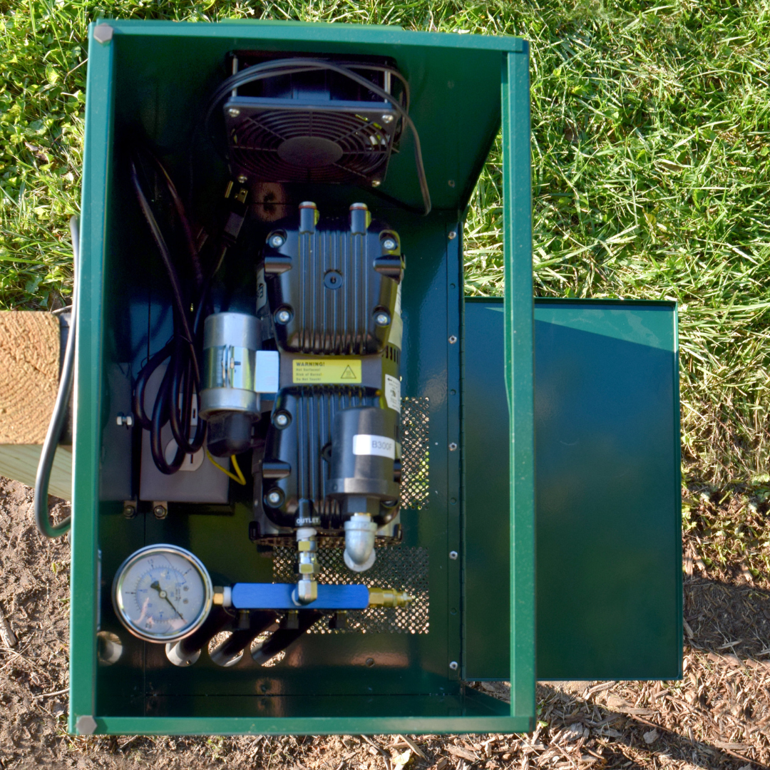 AirPro 1/2 HP Rocking Piston Pond Aerator Kit - up to 3 Acre Ponds