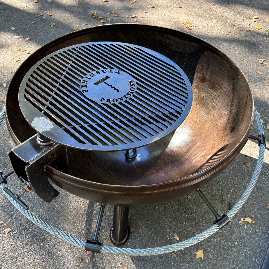 Customizable Fire Pit Cooktop - Living Water Aeration