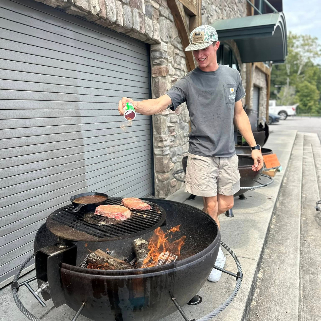 Customizable Fire Pit Cooktop - Living Water Aeration