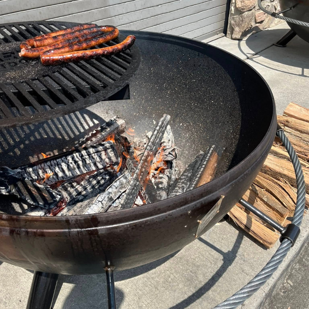 Customizable Fire Pit Cooktop - Living Water Aeration