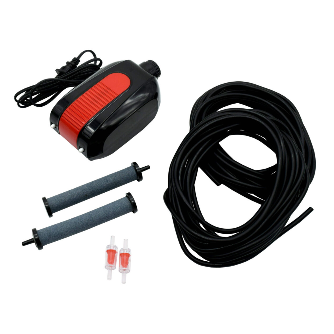 Compact Aeration Series (CAS) Dual Outlet Complete Kit - Up to 2000 Gallons