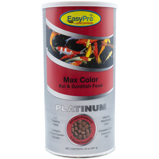 Platinum Koi & Goldfish Food – MAX Color