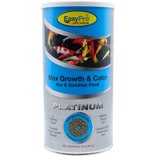 Platinum Koi & Goldfish Food – MAX Growth & Color