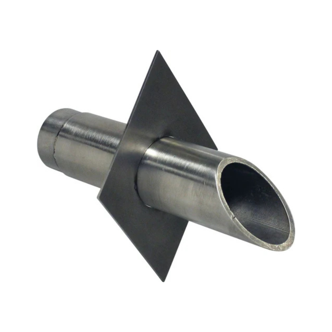 Vianti Falls Stainless Wall Scupper - Diamond
