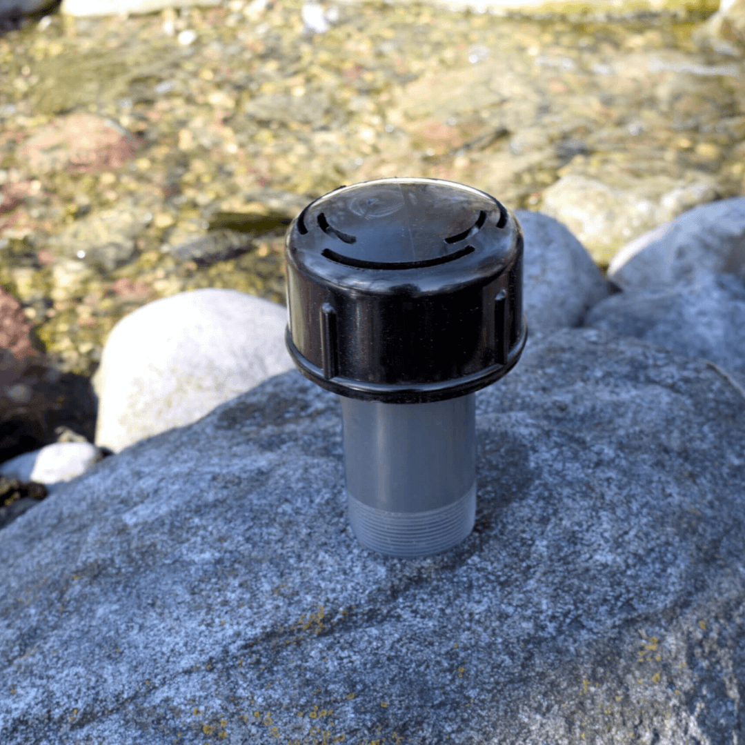 Wide Umbrella PVC Nozzle – 2" npt - Living Water Aeration